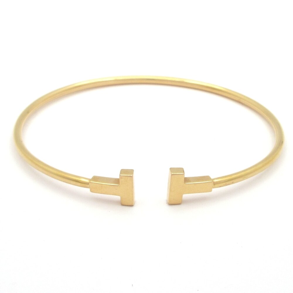 Tiffany & Co. T Narrow Wire Bracelet Bangle